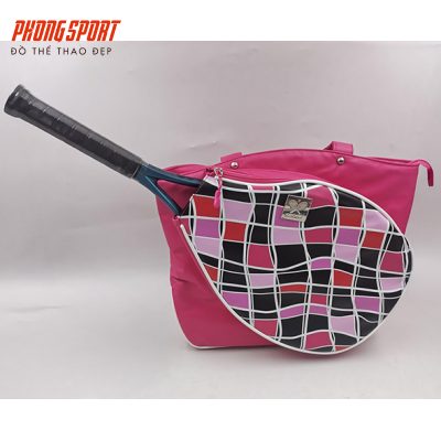 Túi Tennis nữ Tote Racket Holder CHOCH Pink/ White