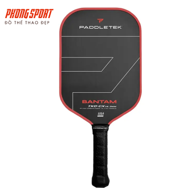 Vợt Pickleball Paddletek Bantam TKO-CX Đỏ - 14.3mm
